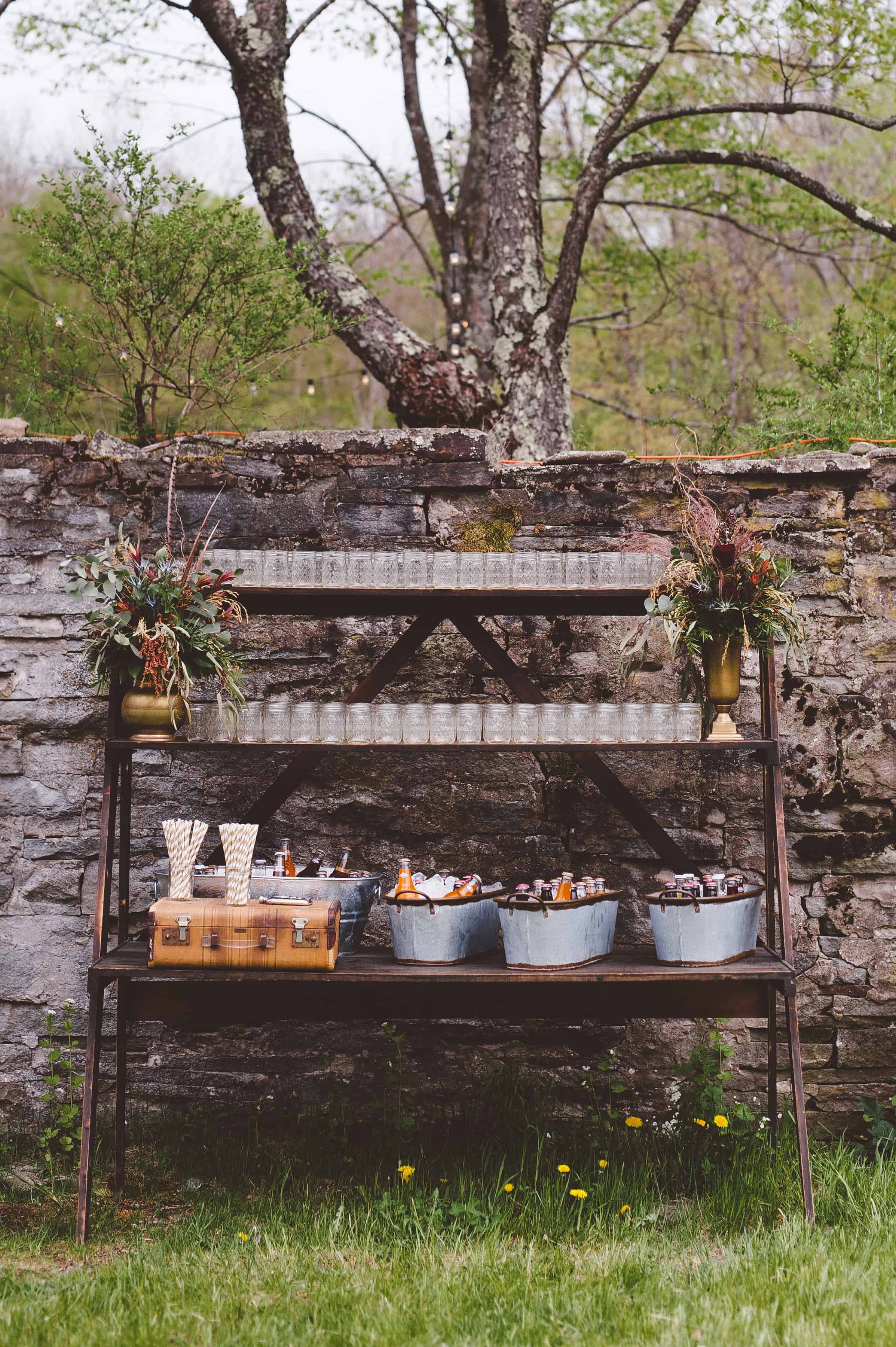 boho wedding - hudson valley vintage rentals