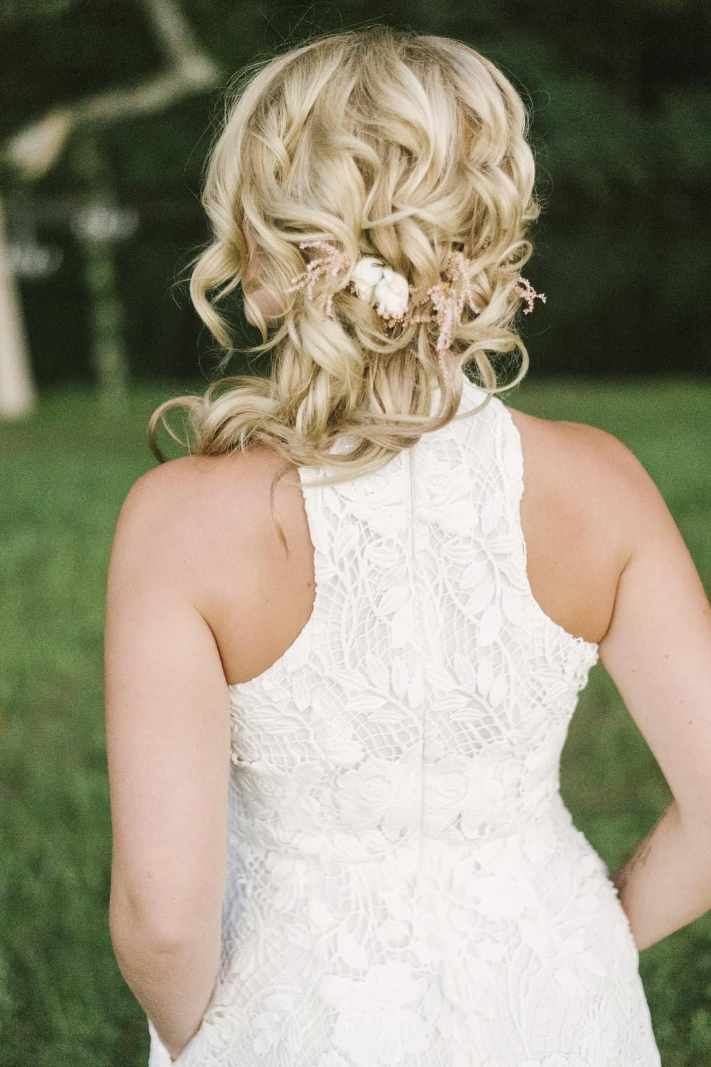 bridal hair - bw bridal