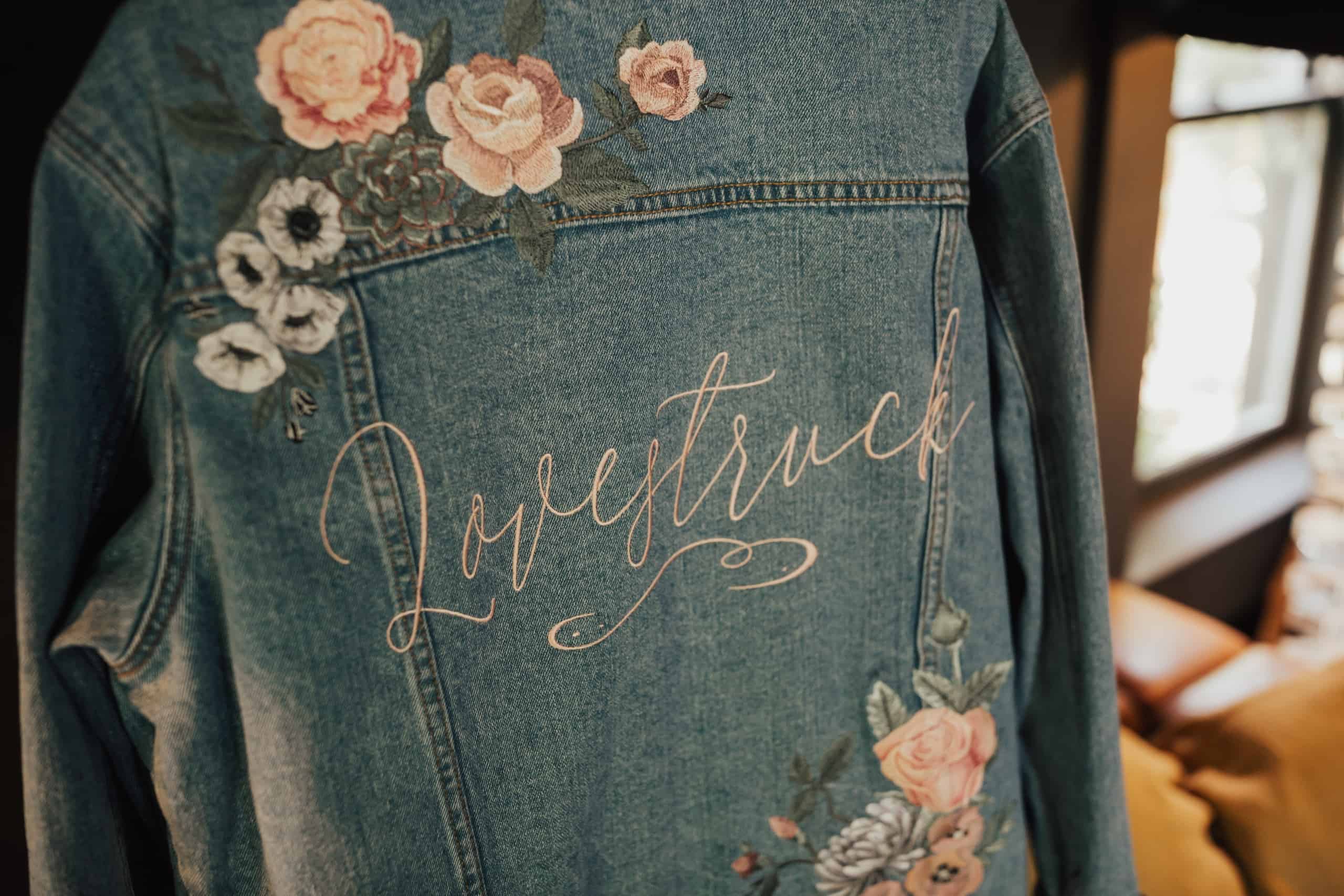jean jacket by Dearly Threaded