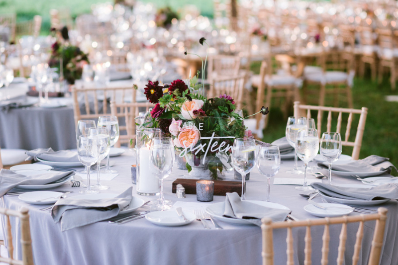 large wedding in hudson valley