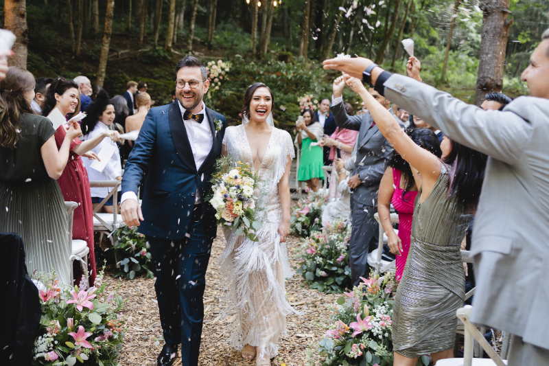 recessional with bird seets sprinkled