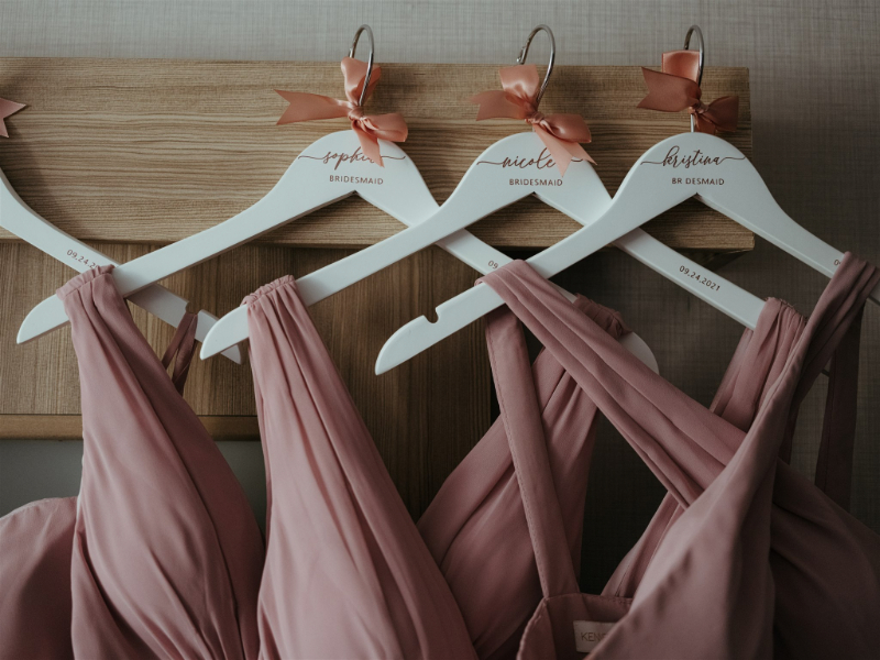 dusty rose bridesmaid dress