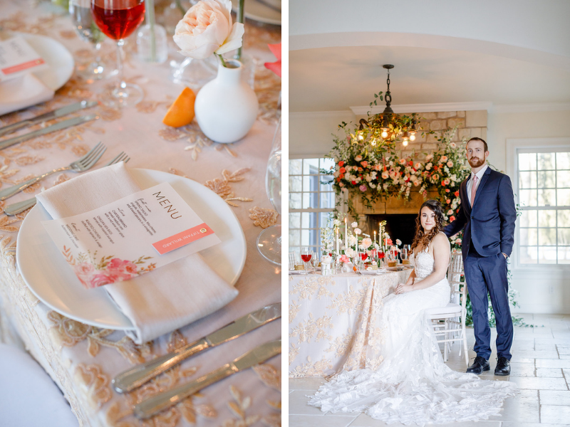 wedding reception at Lundy Farm