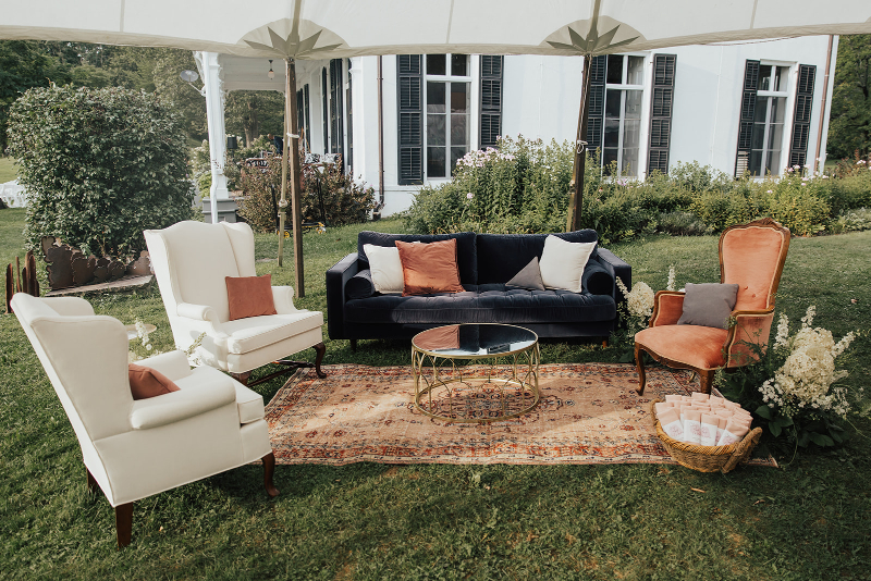 Southwood Estate wedding reception decor