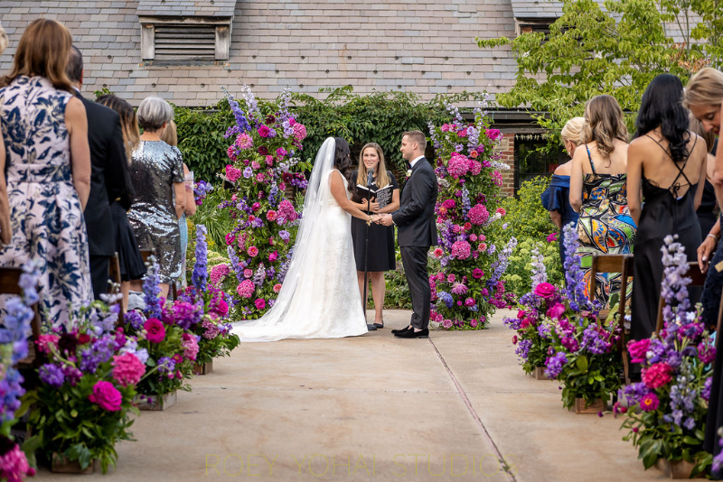 Blue Hill wedding ceremony
