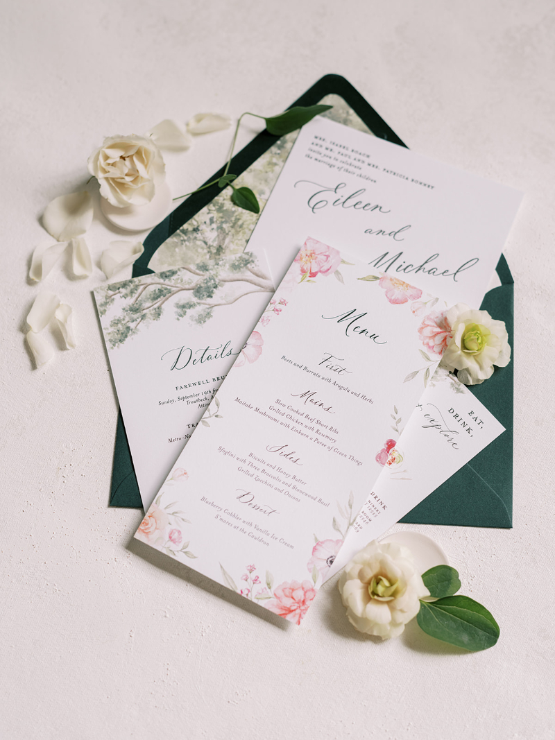 wedding invitation suite