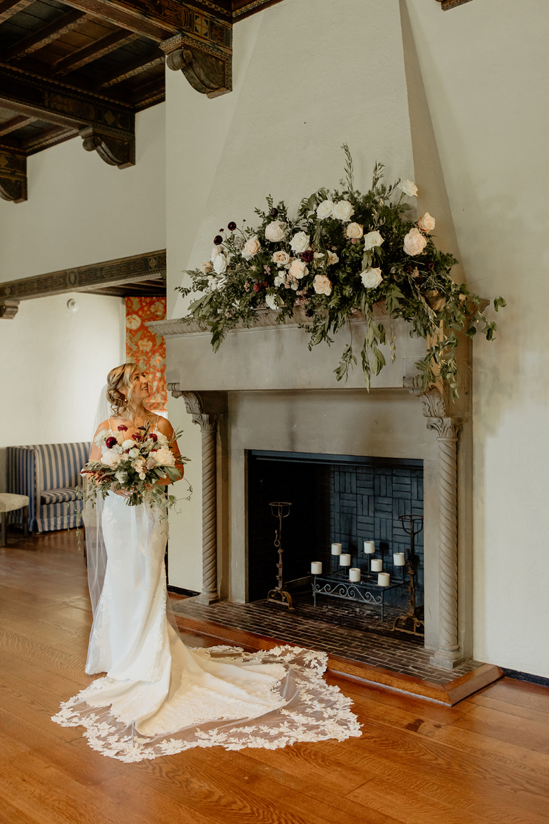 wedding photos at Vassar College