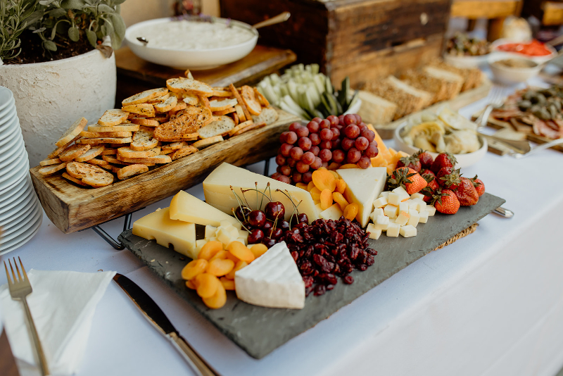 charcuterie wedding board