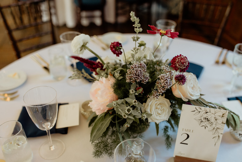 small floral wedding centerpieces
