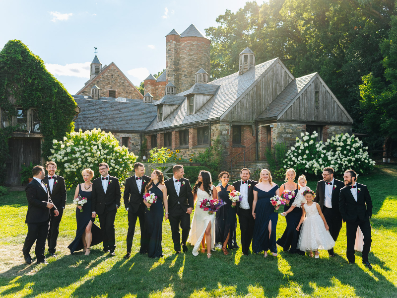 wedding party photos