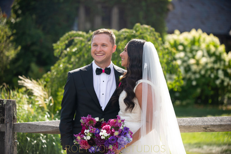 outdoor wedding photos at Blue Hill at Stone Barns
