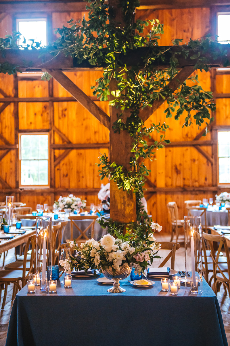 indoor garden wedding reception