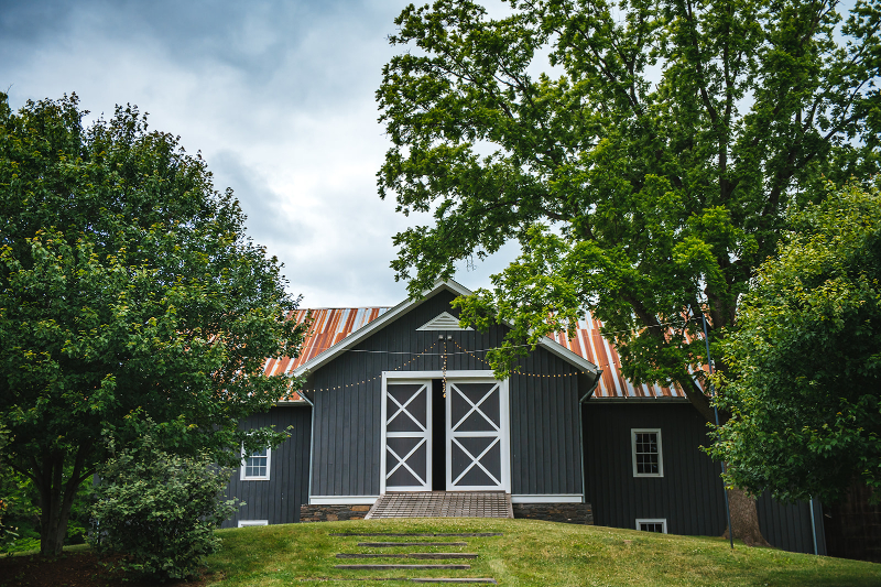 outdoor of wedding venue Meadowridge on Hudson