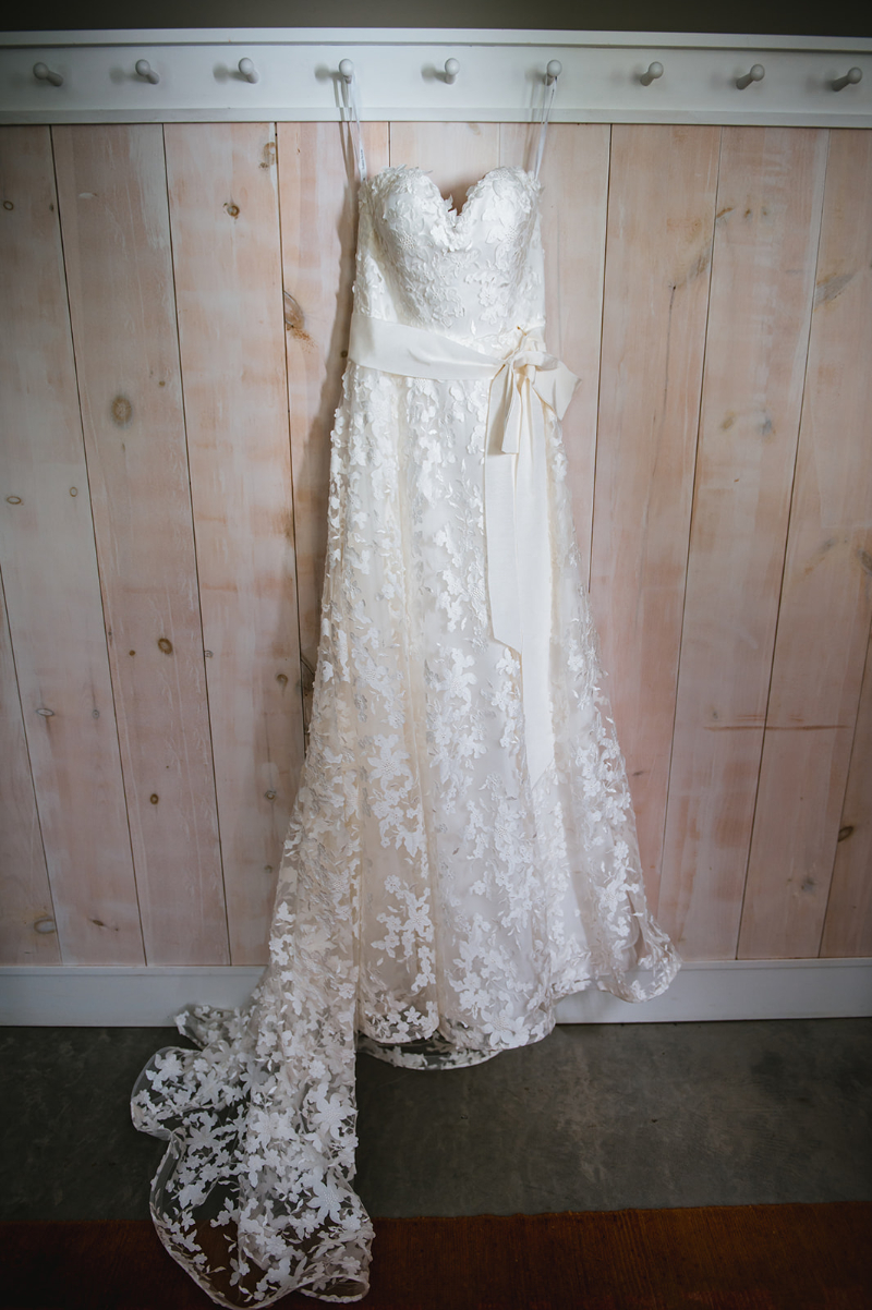 garden wedding dress