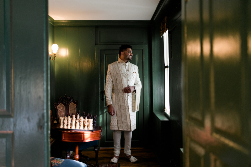 groom getting ready photos