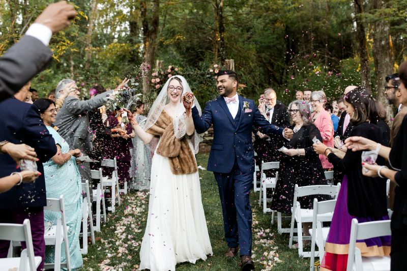 outdoor wedding ceremony 