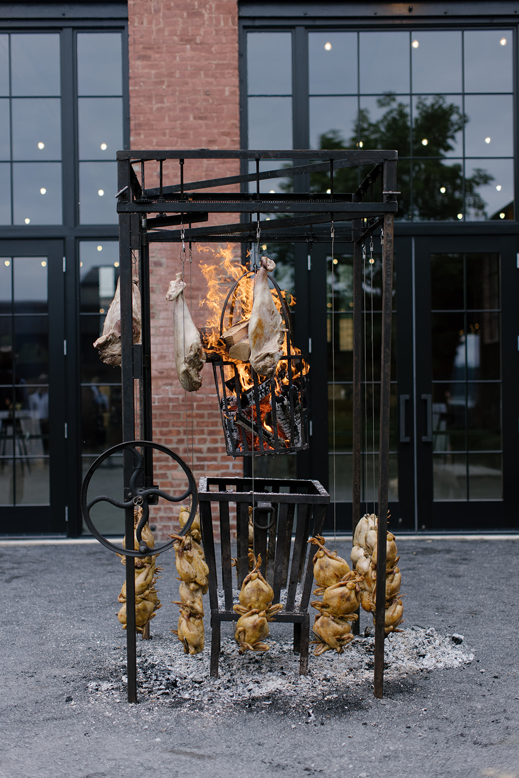 Heirloom fire wedding catering in the Berkshires