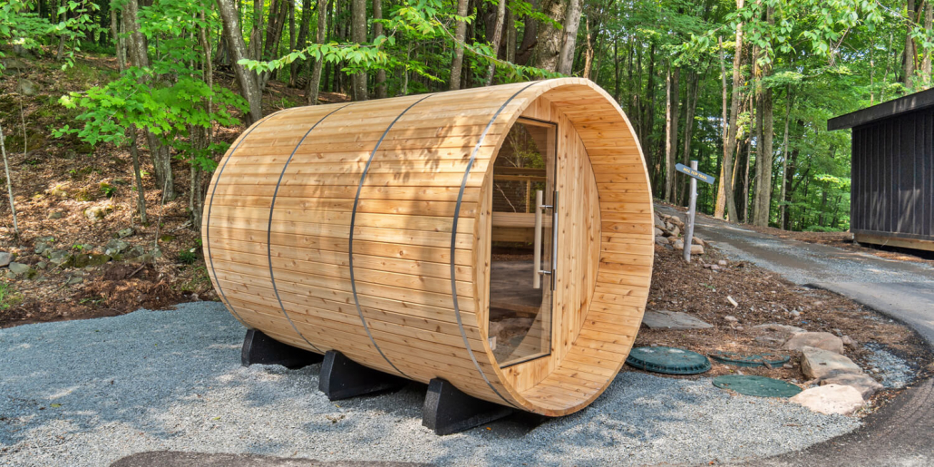 sauna at callicoon hills venue