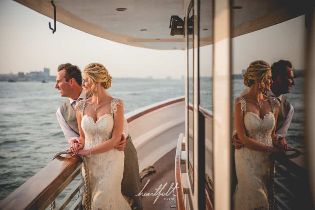 yacht wedding - luxury destination wedding venues