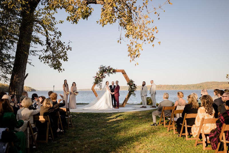 Hutton Brickyards fall wedding in the Hudson Valley