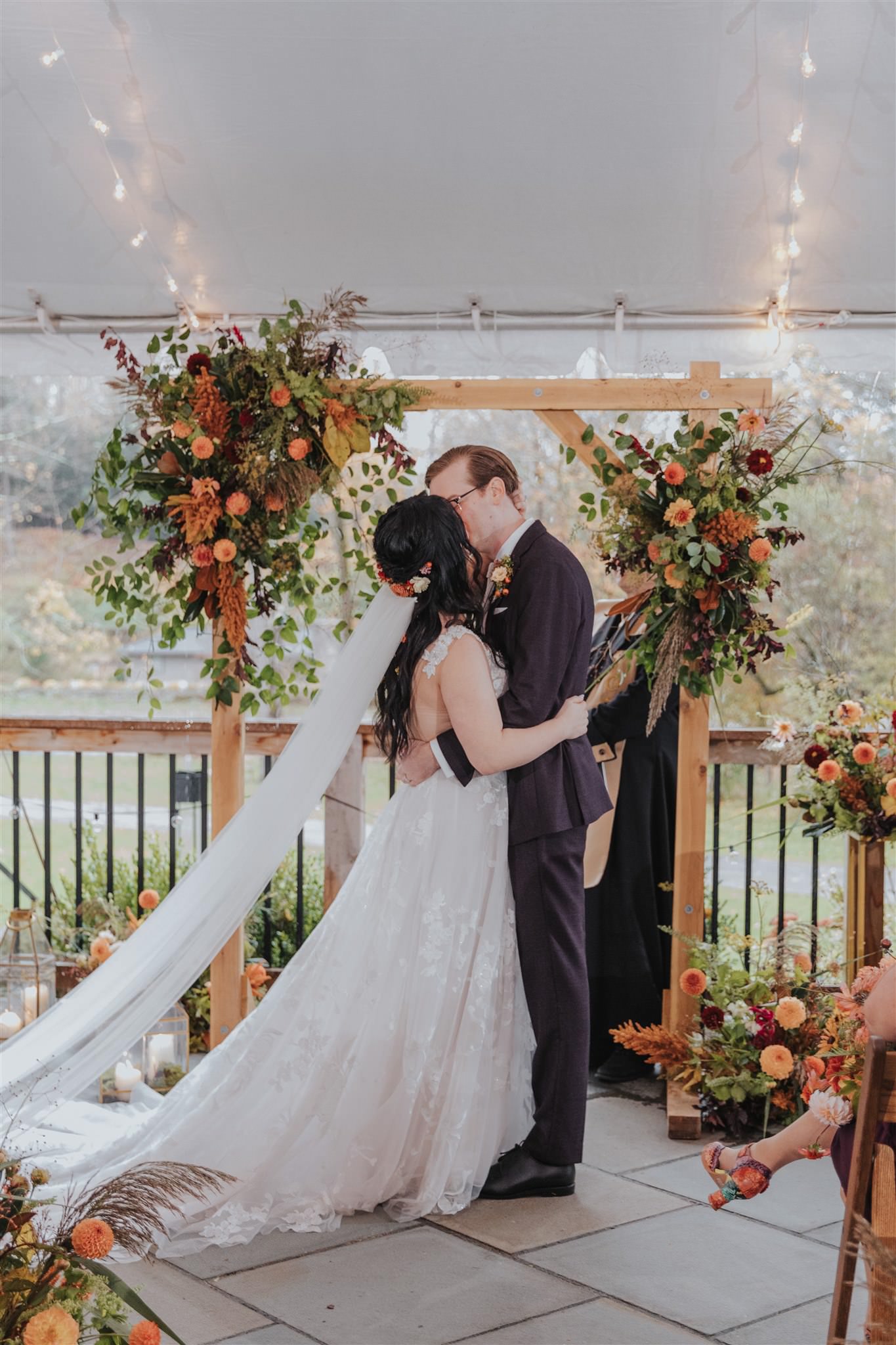 bride and groom | Antrium Streamside 2025 wedding trends