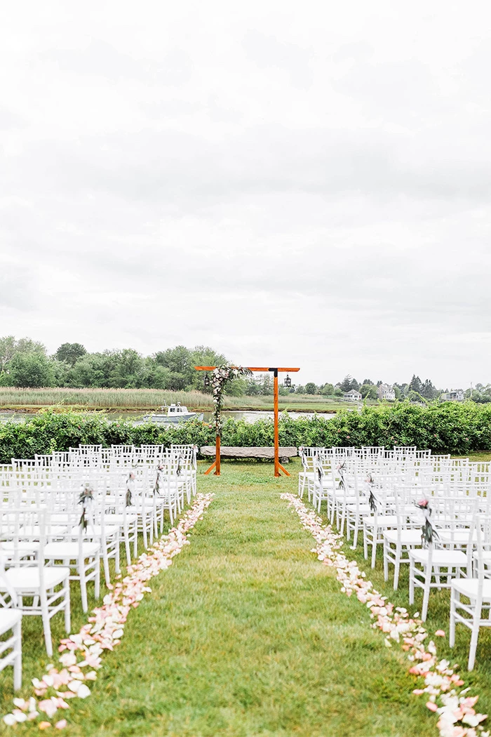 nonantum resort ceremony set up