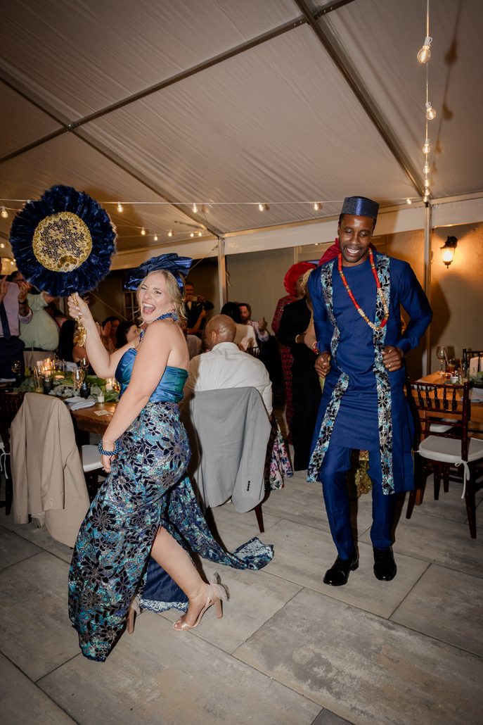summer wedding reception at winbrooke