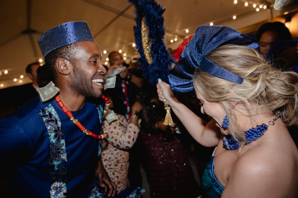 summer wedding reception at winbrooke