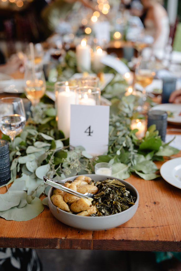 reception details at summer wedding at winbrooke in berkshires
