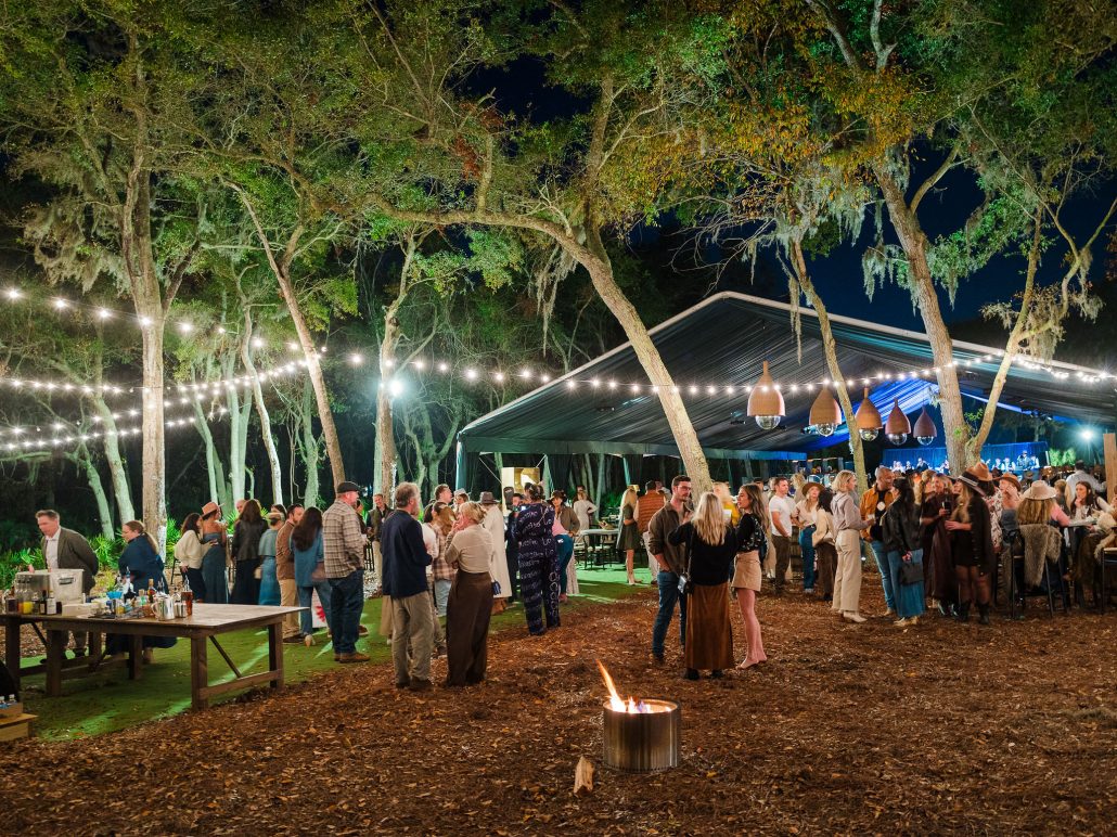 outdoor event on Amelia island