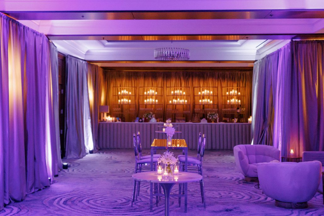 bar table setting
