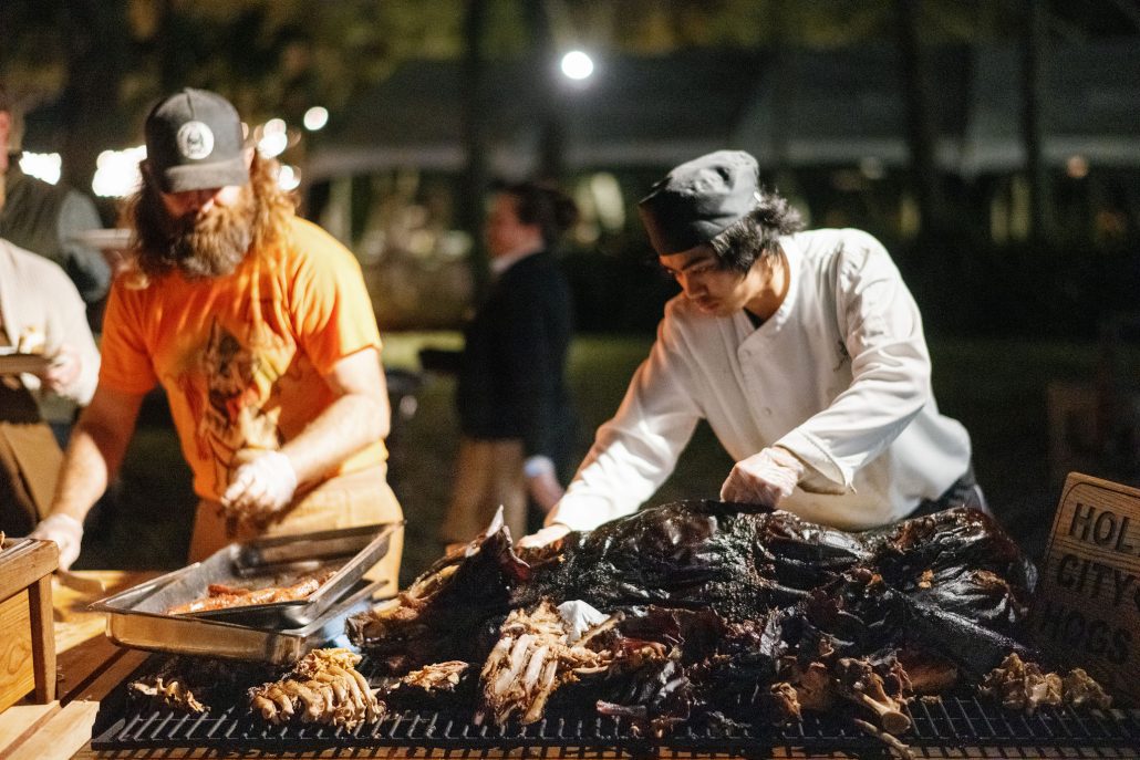 buffet at the event