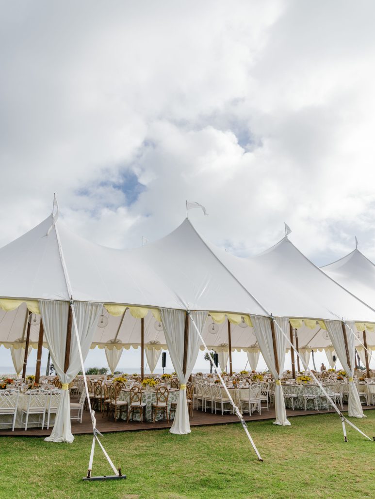 tented event at the engage summit