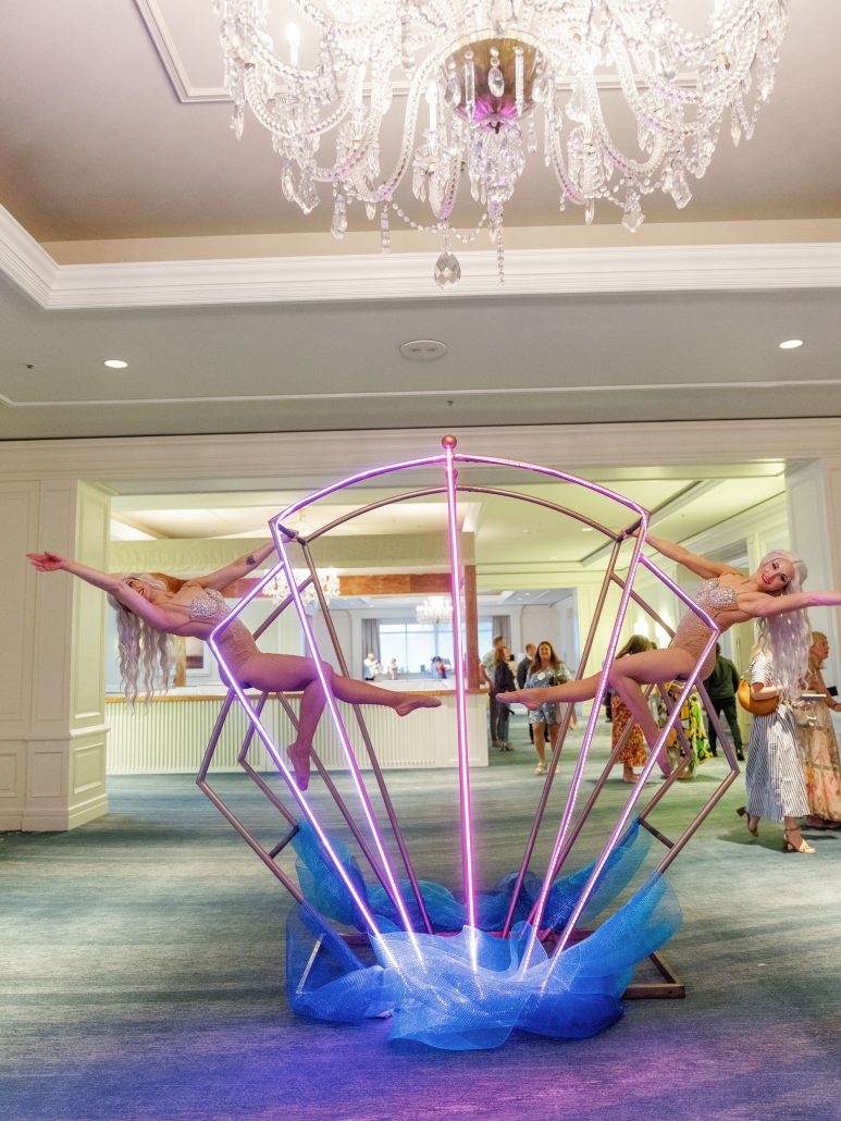 dancers at the Ritz Carlton