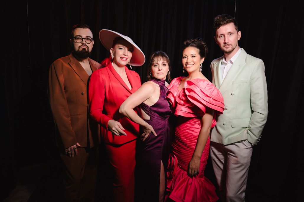 performers at the Amelia island event