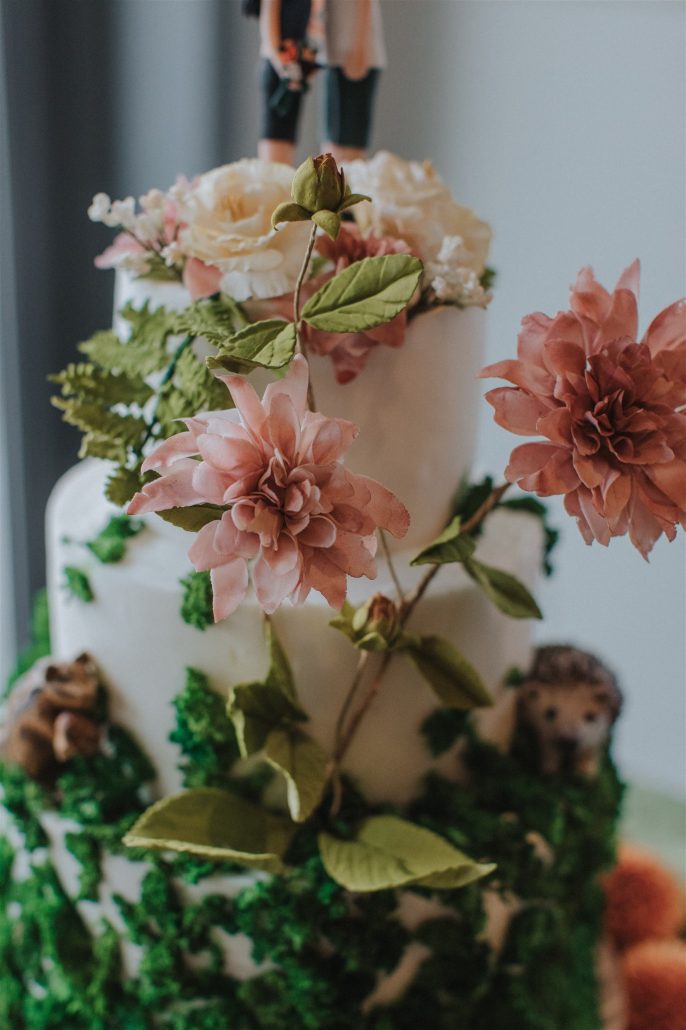 floral cake design