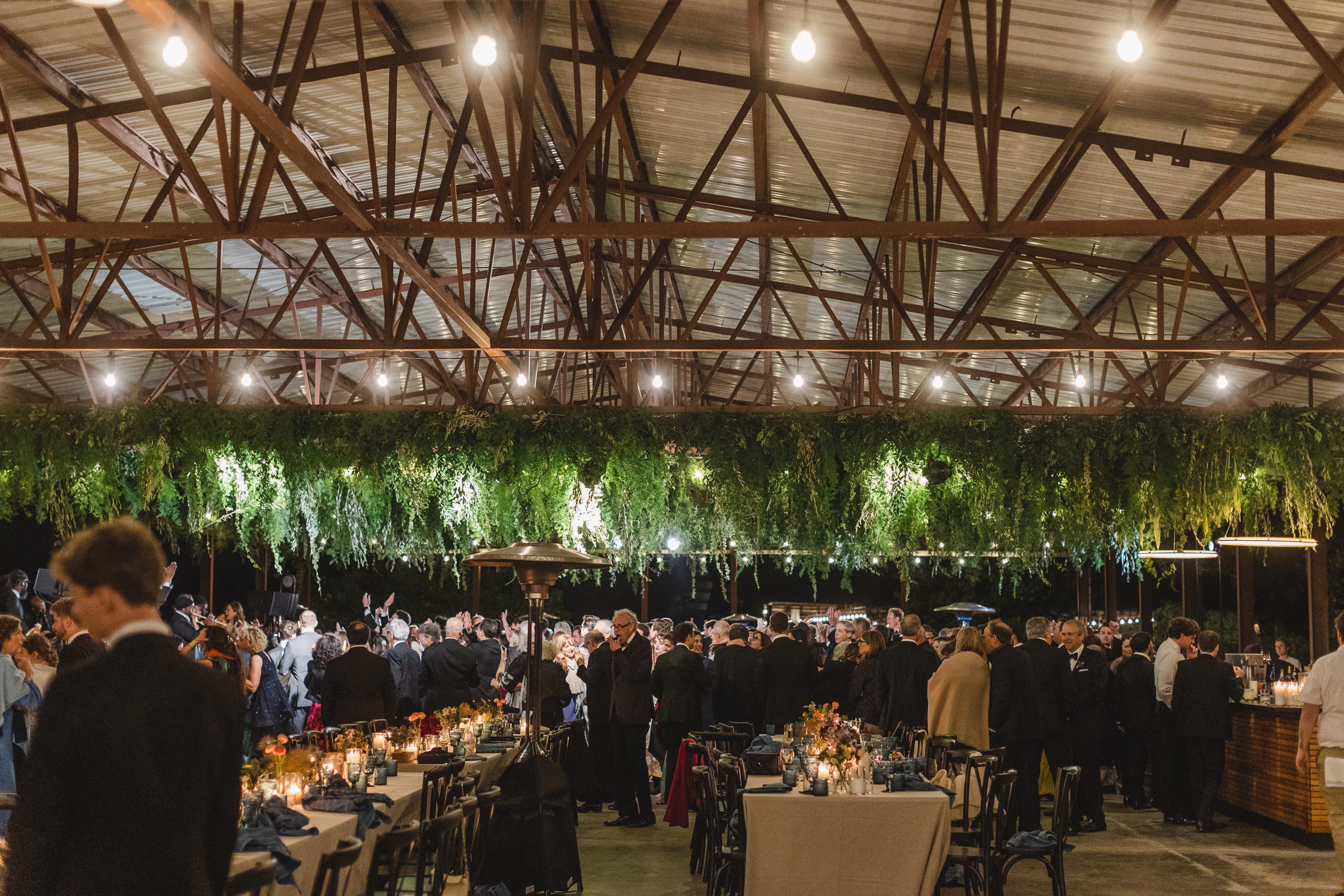 lighting decor at New York wedding