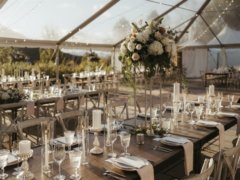 Scribner's Lodge wedding reception