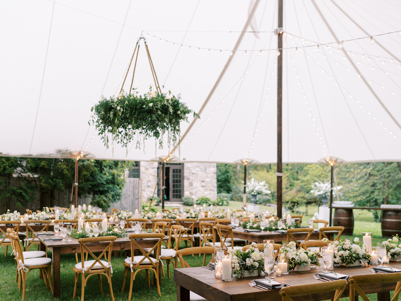 Troutbeck wedding reception